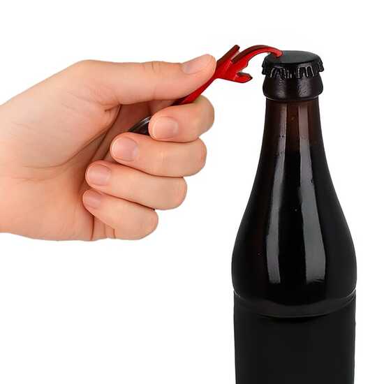Schlüsselanhänger mit Flaschenöffner