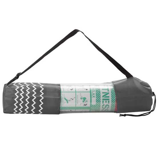 Fitness-Yogamatte mit Trageriemen