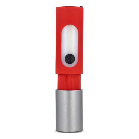 Wiederaufladbare 10-W-LED-Taschenlampe mit Zoomfunktion, 300 lm