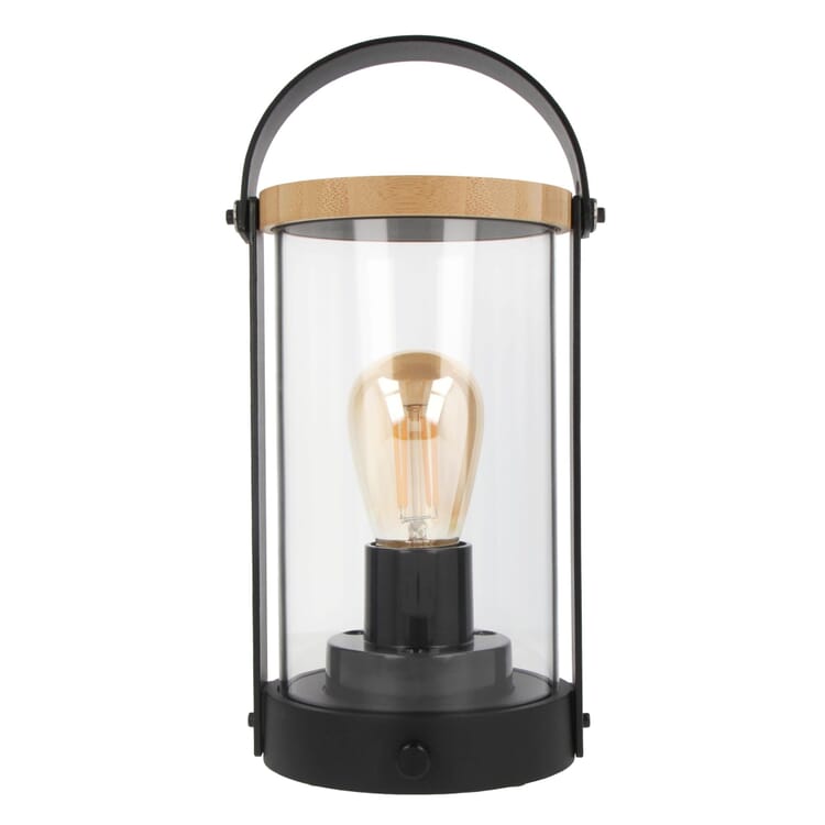 Edison-Bambuslampe