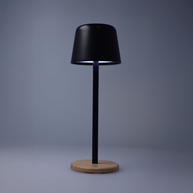 Solis Dimmbare Tischlampe mit Bambusfuß