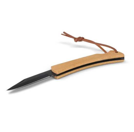 Taschenmesser aus Bambus