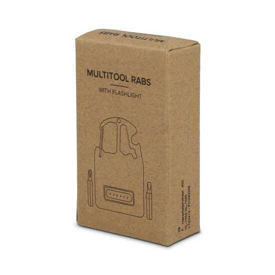 Kompaktes Multitool aus R-ABS & Metall 7 Funktionen