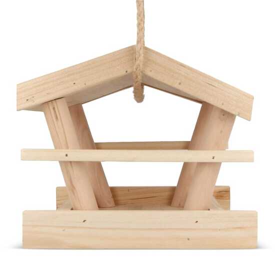 Vogelfutterhaus aus Holz FSC