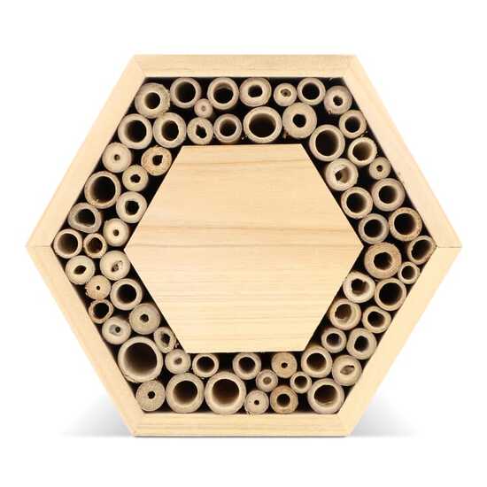 Bienenhaus aus FSC-Holz, sechseckig