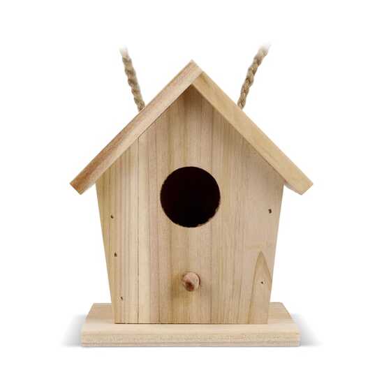 Kleines Vogelhäuschen aus FSC-Holz