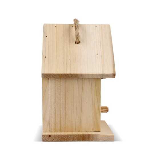 Kleines Vogelhäuschen aus FSC-Holz