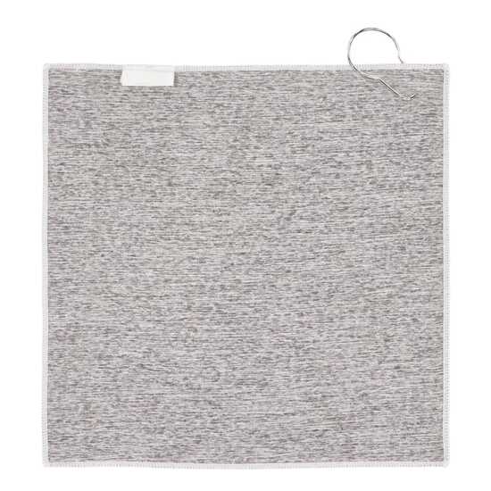 Schnelltrocknendes Golfhandtuch mit Haken R-PET 30 x 30 cm Sublimation