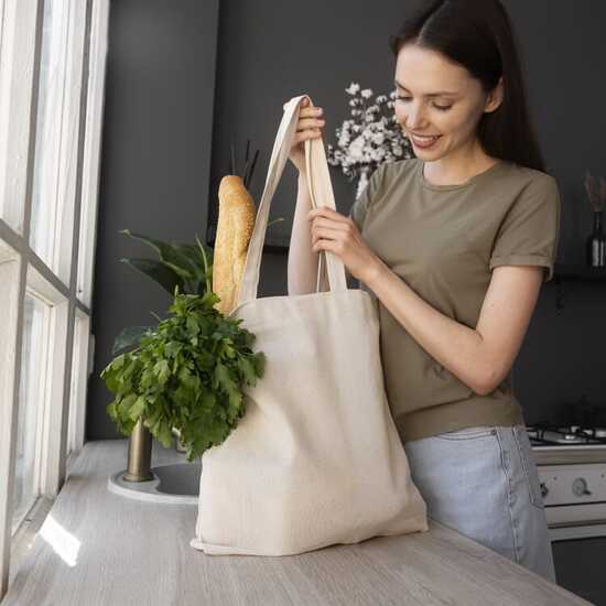 Tasche canvas OEKO-TEX® 280g/m² 42x12x43cm