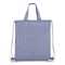 Tasche/Beutel mit Kordelzug aus recycelter Baumwolle 38x42cm