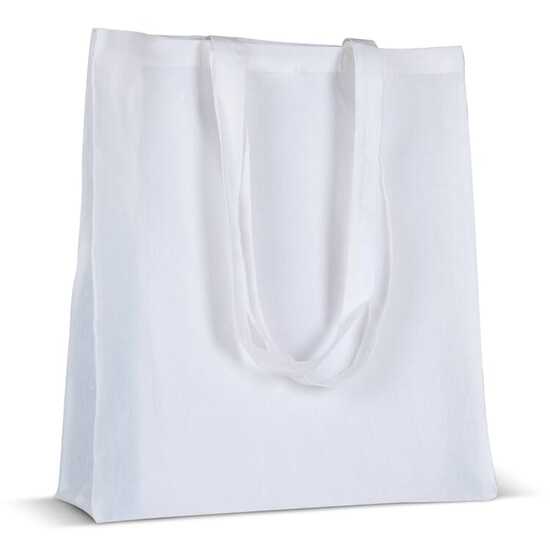 Tasche aus recycelter Baumwolle 140g/m² 38x10x42cm