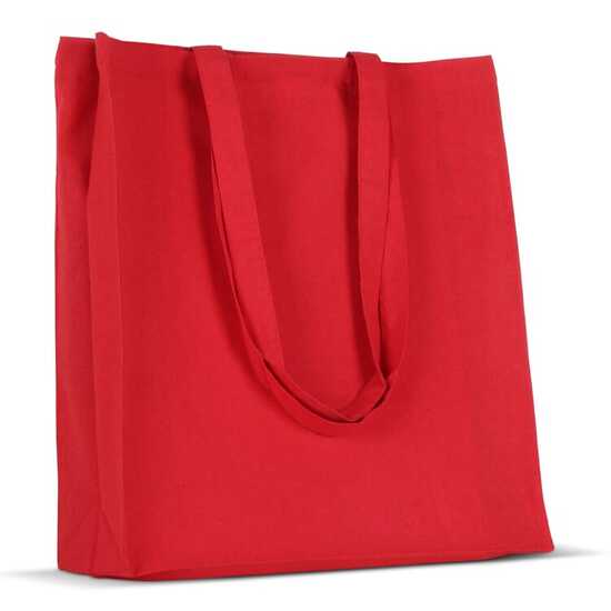Tasche aus recycelter Baumwolle 140g/m² 38x10x42cm
