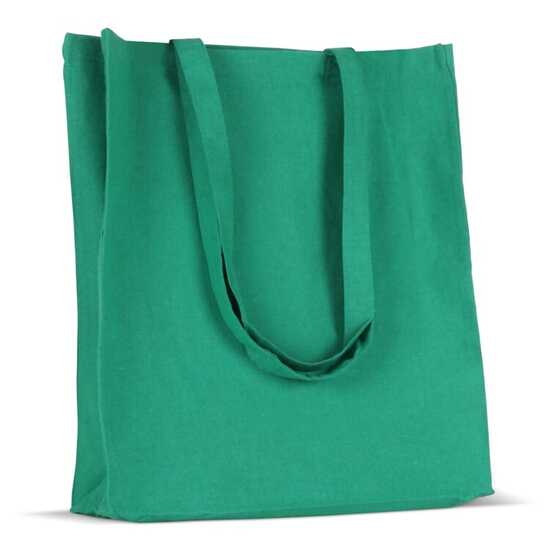 Tasche aus recycelter Baumwolle 140g/m² 38x10x42cm