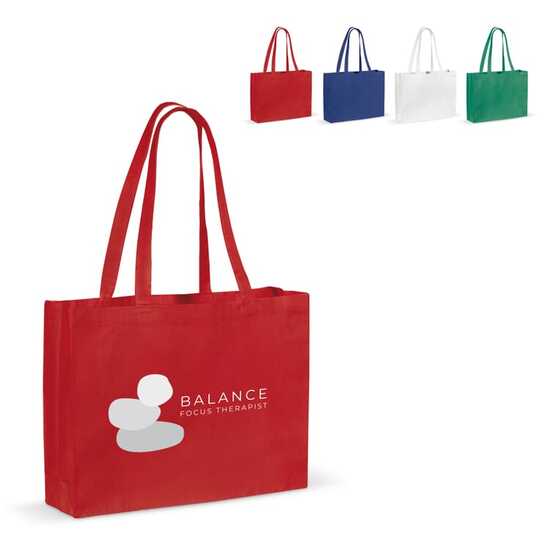 Tasche aus recycelter Baumwolle 140g/m² 49x14x37cm