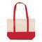 Strandtasche Baumwollsegeltuch OEKO-TEX® 280g/m² 42x10x30cm