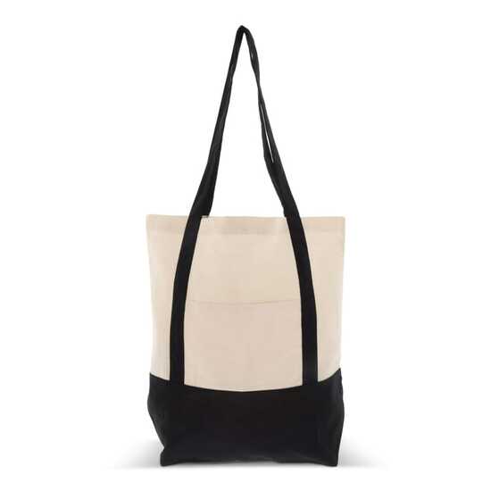 Einkaufstasche aus Baumwolle OEKO-TEX® 140g/m² 40x10x35cm