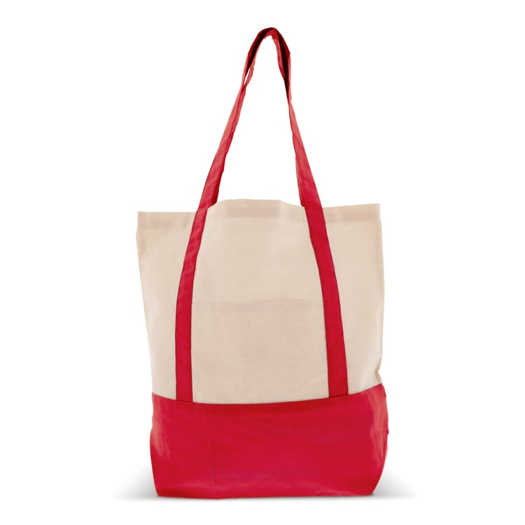 Einkaufstasche aus Baumwolle OEKO-TEX® 140g/m² 40x10x35cm
