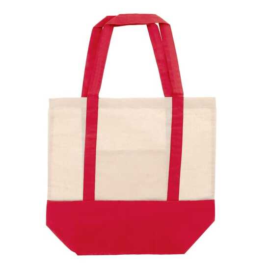 Einkaufstasche aus Baumwolle OEKO-TEX® 140g/m² 40x10x35cm