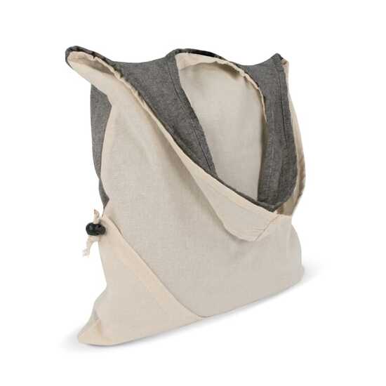 Einkaufstasche Recycelte Baumwolle OEKO-TEX® 140g/m² 38x42cm