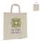 Tragetasche aus Baumwolle OEKO-TEX® 140g/m² 38x42cm kurze Henkel