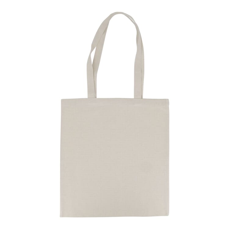 Tasche OEKO-TEX® natur lang 220g/m² 38x42 cm