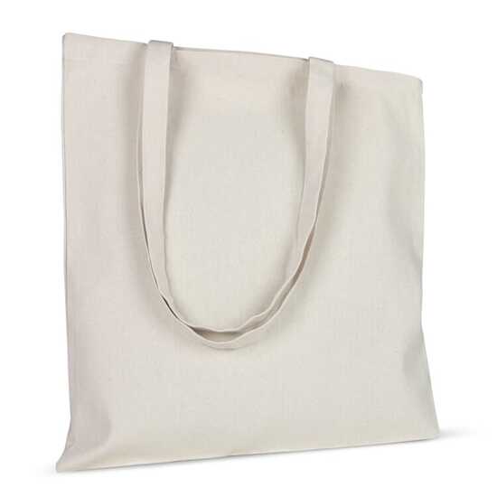 Tasche OEKO-TEX® natur lang 220g/m² 38x42 cm