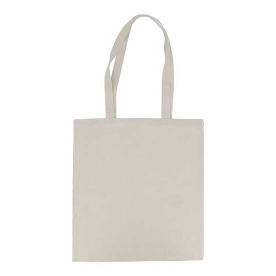 Tasche OEKO-TEX® natur lang 220g/m² 38x42 cm