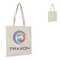 Tasche OEKO-TEX® natur lang 220g/m² 38x42 cm