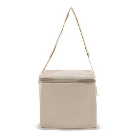 Kühltasche mit einer Ausssenhülle aus baumwolle 22x18x18cm