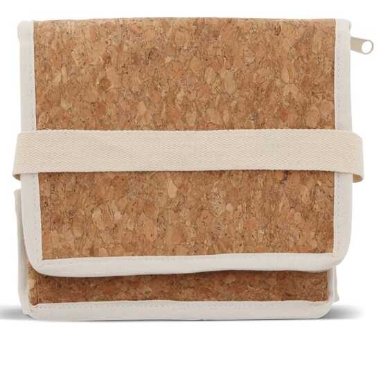 Kühltasche mit Korkelementen 22x18x18cm