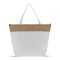 Strand-Kühltasche baumwolle/Jute 43x33x14 cm