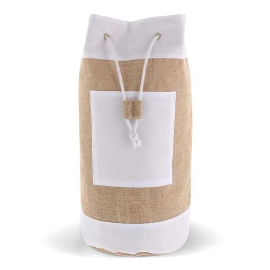 Seesack aus Baumwolle und Jute