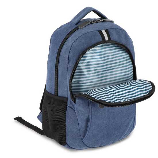 Rucksack Harper aus recyceltem Baumwoll-Canvas