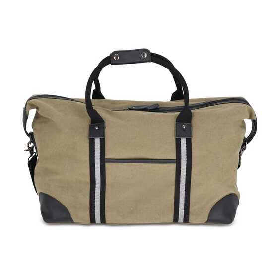 Weekender-Tasche aus recyceltem Baumwoll-Canvas Harper