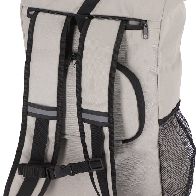 R-PET 600D Rolltop Fahrrad-Rucksack 20L