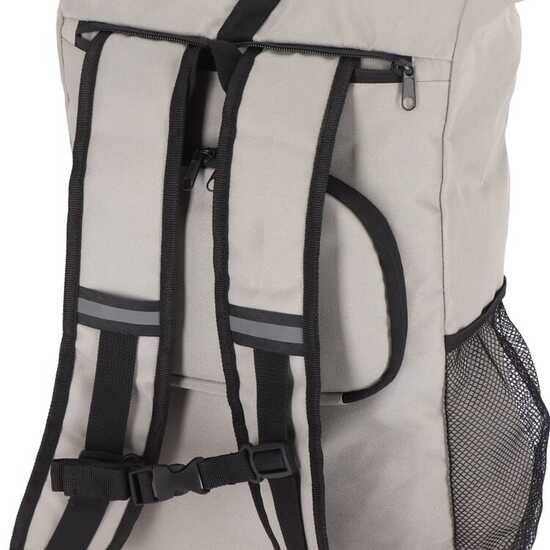 R-PET 600D Rolltop Fahrrad-Rucksack 20L