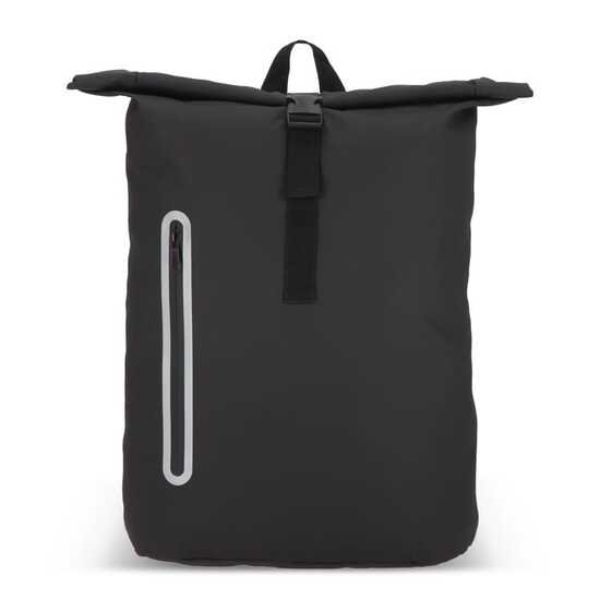 PU-beschichteter R-PET 600D Rolltop-Rucksack 20L