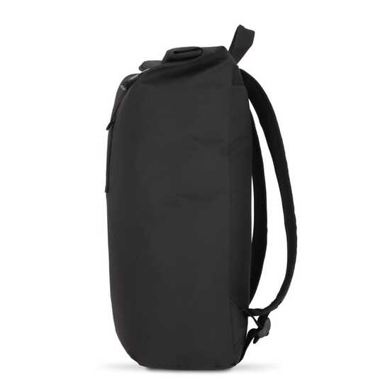 PU-beschichteter R-PET 600D Rolltop-Rucksack 20L