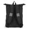 PU-beschichteter R-PET 600D Rolltop-Rucksack 20L