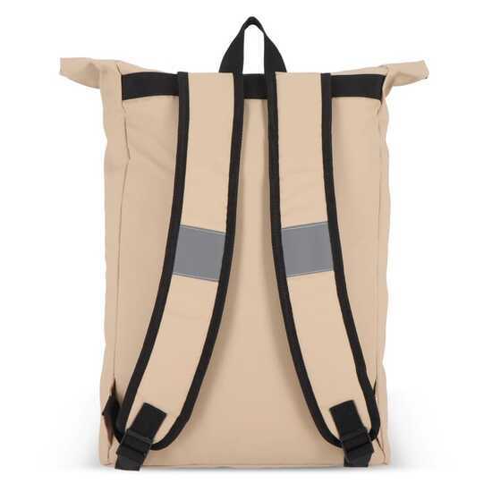 PU-beschichteter R-PET 600D Rolltop-Rucksack 20L