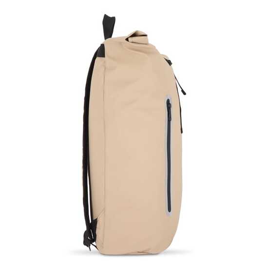 PU-beschichteter R-PET 600D Rolltop-Rucksack 20L