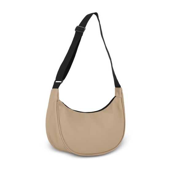 PU-beschichtete R-PET 600D Halbmond-Tragetasche