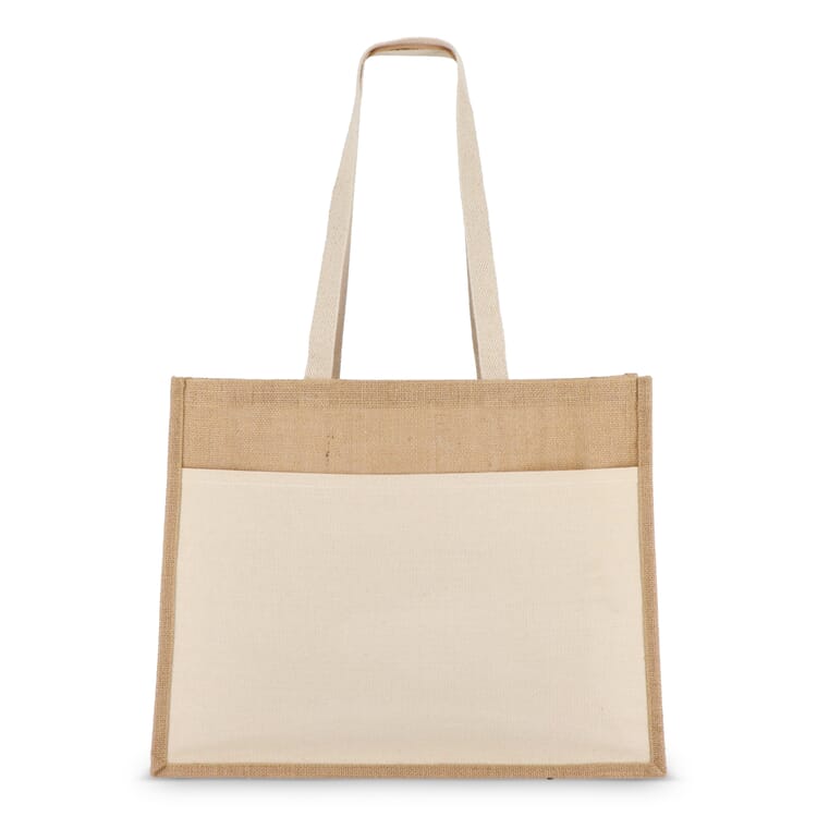 Jute Tragetasche OEKO-TEX® 45 x 12 x 35cm 320g/m²
