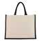 Jute-Baumwolle Tragetasche OEKO-TEX® 42,5 x 19 x 32cm 320g/m²
