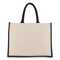 Jute-Baumwolle Tragetasche OEKO-TEX® 42,5 x 19 x 32cm 320g/m²