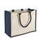 Jute-Baumwolle Tragetasche OEKO-TEX® 42,5 x 19 x 32cm 320g/m²
