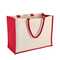 Jute-Baumwolle Tragetasche OEKO-TEX® 42,5 x 19 x 32cm 320g/m²