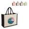 Jute-Baumwolle Tragetasche OEKO-TEX® 42,5 x 19 x 32cm 320g/m²