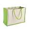 Jute-Baumwolle Tragetasche OEKO-TEX® 42,5 x 19 x 32cm 320g/m²