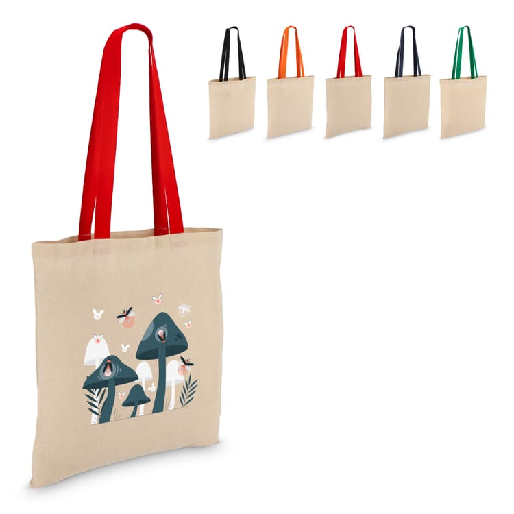 Tragetasche aus Baumwolle OEKO-TEX® 38 x 42cm 140g/m²